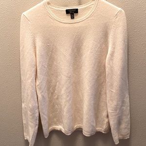 Cream Cashmere Charter Club sweater